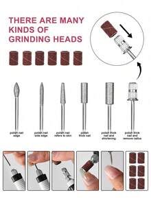 LIMEGIRL Manicure Tool Kit, Includes LED UV Nail Lamp, Gel Polish Dryer, Electric Nail Drill, Nail File, Manicure & Pedicure Set - Salon-Grade Home Experience - Multicolor - View 5