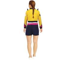 Guirca Disfraz de Cazadora K-Pop Rumi para mujer, ✅ Entrega 24/48h a España, Incluye Camiseta, Chaqueta y Falda, Disfraz de Cantantes y Famosos, Películas, Cine y Tv, perfecto para Carnaval, de material 100% poliéster - Multicolor - Ver 2