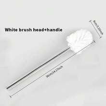 1支简约风格马桶刷，高品质浴室清洁工具，不锈钢长柄马桶刷，马桶清洁刷，塑料马桶清洁刷 - 彩色 - 查看 8