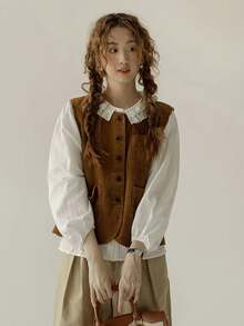 Women Jackets - Brown - View 4
