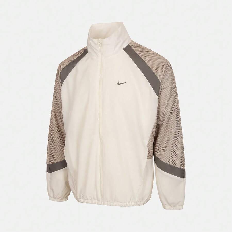 Nike Men's AS M NK WVN ICON JKT STRTFV SN Jacket, Woven Hooded Outerwear HV3364-133 - Beige - View 1