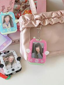 1 PC Girl Cartoon Wings Mobile Pendant 3-Inch Star Chasing Hollow Small Card Display Card Set Gooka Hard Card Set - Multicolor - View 8