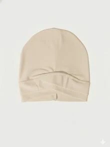 3pcs Set Muslim Double-Layer Cross Headscarf With Inner Cap, Solid Color Arabic Hijab With Full Coverage Inner Hat, Elastic Breathable Comfortable For Daily Muslim Headwear - Multicolor - View 14