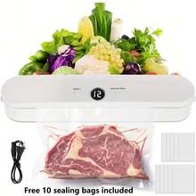 Vacuum Food Sealers - EU C Type Plug(220-240V) - View 1