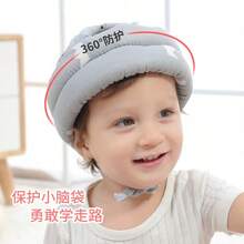 Baby Anti-Fall Head Protection Pad, Infant Toddler Walking Learning Head Protection Cap, Anti-Collision Cushion - Multicolor - View 3