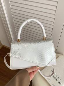 Casual Minimalist Small Square Bag, Fashionable Women's Shoulder Bag, New Stylish Crossbody Bag - Multicolor - View 14