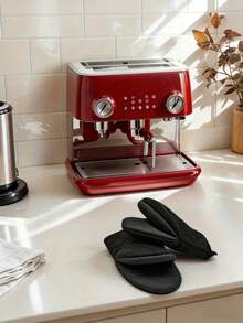 Multi-Functional Heat Resistant Pot Mat, Oven Mitts For Kitchen Use - Multicolor - View 4