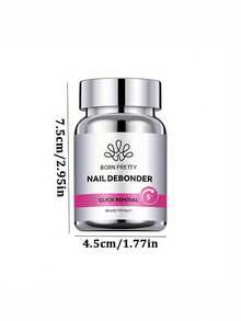 BORN BEAUTY 80毫升快速卸甲油，5秒内溶解指甲凝胶，快速卸除假指甲 - 80毫升 - 查看 9