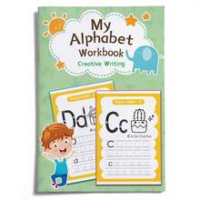 ABC Tracing & Writing Book – Uppercase/Lowercase Letter Practice, Stroke Guides And Repeating Writing Lines, Builds Letter Recognition And Early Literacy Skills - Alphabet Workbook - View 14