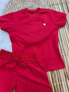 Girls' Outfit Set - New Arrival/Fashion/Party/Outing/Promotion/ - 紅色 - 查看 10