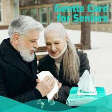 Trustplus Wet Wipes For Adult No Rinse, Extra Large 8x12 Body Cleaning Washcloths For Elderly Incontinence Amp Cleansing, Unscented, 800 Count 16 Packs Of 50 - Không mùi, gói 50 cái - Xem 4