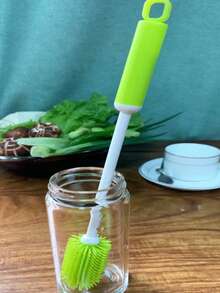 1支30厘米TPR材质水杯清洁刷，多功能清洁刷，适用于厨房用具、婴儿奶瓶、杯子、瓶子、长形容器、罐子、咖啡杯、酒杯、厨房、浴室、家居用品。 - 彩色 - 查看 7