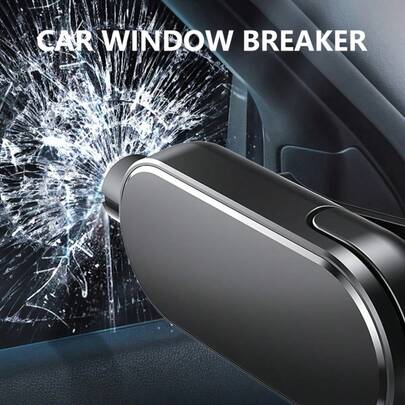 新款多功能汽车安全锤，金属汽车车窗破窗器带刀，一秒紧急逃生锤工具