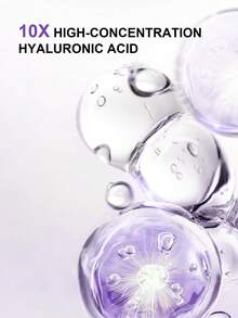 L'Oreal Hyaluronic Acid Shampoo And Conditioner Set, Volumizing And Moisturizing Dual-Effect Combination, Suitable For Combination Oily And Dry Frizzy Hair, Creates A Lightweight And Fluffy Feel, 72-Hour Moisturization - Bright Purple - View 5