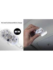 Car LED Touch Light, Atmosphere Light, Foot Light, Reading Light, Night Light - A - View 2