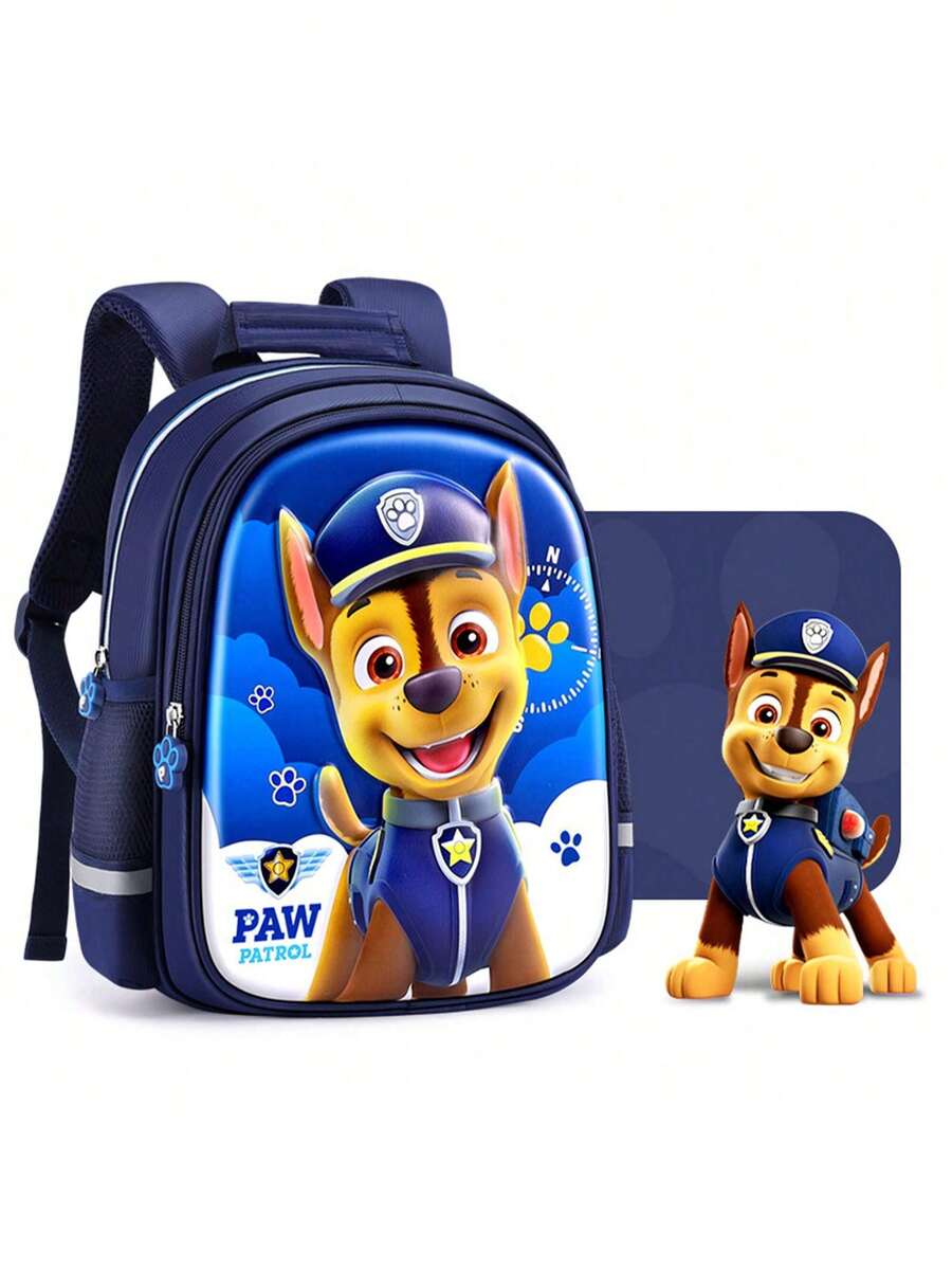 Spin Master حقيبة ظهر للأطفال بتصميم Paw Patrol مع أحزمة كتف مريحة وقابلة للتعديل ونمط شخصيات، مناسبة للاستخدام المدرسي - يطارد - مشاهدة 1