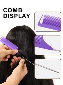 1/2/3/4/5/6/11/12 Pcs Hair Brush Set With Curly Hair Brush Defining, The Narrow Side Edge Efficiently Separates And Volumizes Curl Clumps, Wet And Dry Eight-Claw Comb, Edge Brush, Bristle Brush And Rat Tail Comb Are Suitable For Hairstyling, Smoothing Hair And Eliminating Frizz, Continuous Ultra-Fine Mist Spray Bottle, Plastic Refillable Spray Bottle - Multicolor - View 7