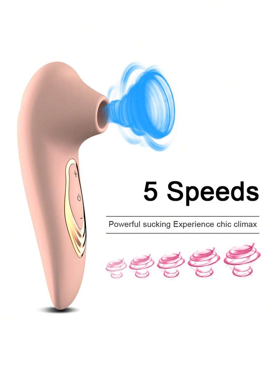 Clitoral Suction Device Clitoral Vibrator Clitoral Stimulator Nipple Suction Device Female Adult Sex Toy - Baby Pink - View 1
