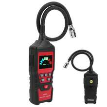 HT601A Portable LED Combustible Flammable Gas Detector Gas Leakage Tester Analyzer - Rojo - Ver 3
