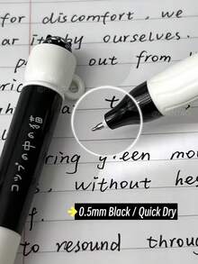 4支/套 猫咪造型中性圆珠笔，创意旋转笔筒，0.5mm，速干黑色墨水，趣味减压旋转笔芯，硅胶笔套，速干，0.5mm黑色圆珠笔，适用于办公、返校、节日礼物 - 多色 - 查看 11