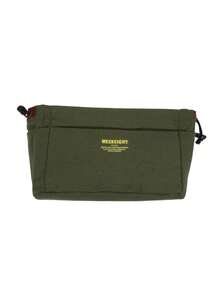 轻便有序的旅行：耐用的多功能帆布背包，配有抽绳和实用口袋，是返校必备单品 - 米色 - 查看 11