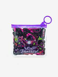 200个/包 一次性彩色发圈、发绳、小号发皮筋、不伤头发的发饰 - 彩色 - 查看 13