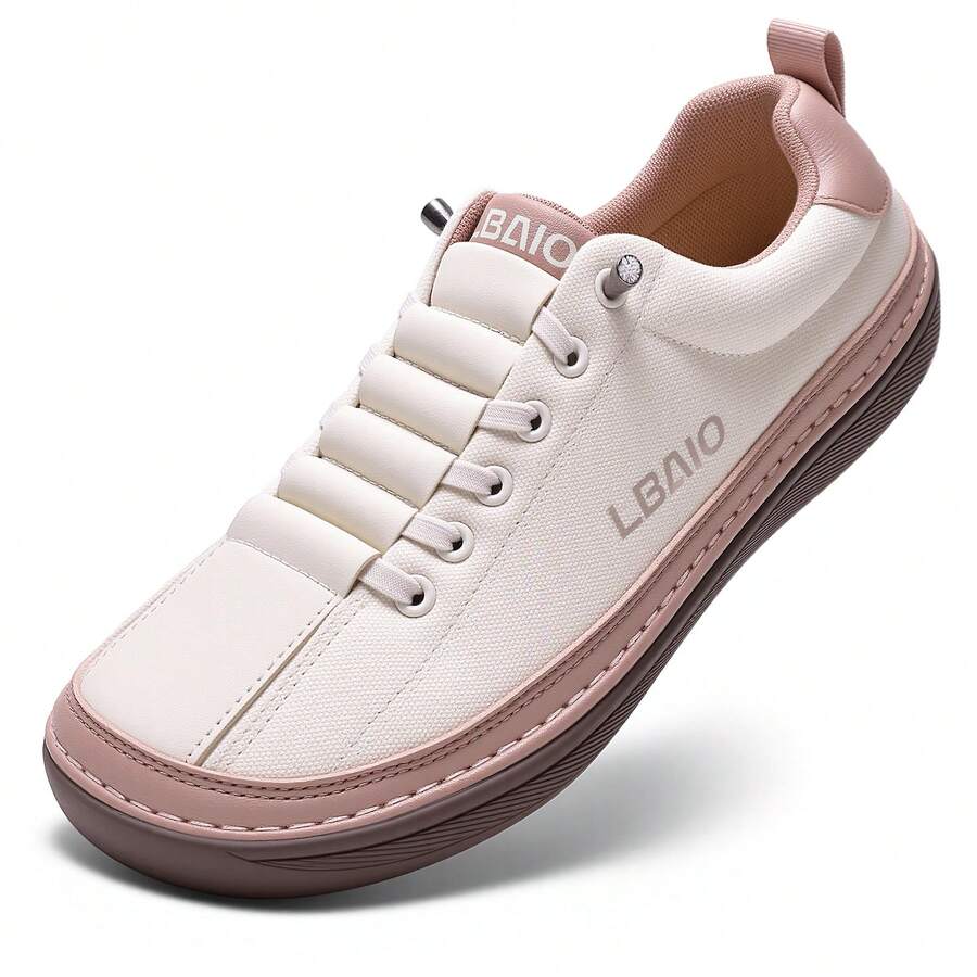 LBAIO Minimalist Barefoot Running Shoes - With A Zero Drop Sole, Non Slip Cushioning, Lightweight And Breathable Sports Shoes, Suitable For Gyms, Yoga, And Walking - Men And Women - Comfortable All Day, Fitness Shoes, Women Shoes, Sneakers - 卡其色 - 查看 1