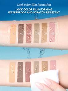 ROCK SWEET 眉毛染色凝胶：自然、防水、不晕染、持久定型，适合浓眉 [紫色管装] - 02#灰棕色 - 查看 6