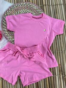 Girls' Outfit Set - New Arrival/Fashion/Party/Outing/Promotion/ - 粉色 - 查看 1