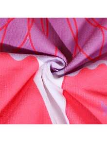 1pc Cartoon Print Kids Hooded Bath Towel, Quick Dry Beach Poncho, Unisex For Babies & Toddlers - Ballet Girl - View 7