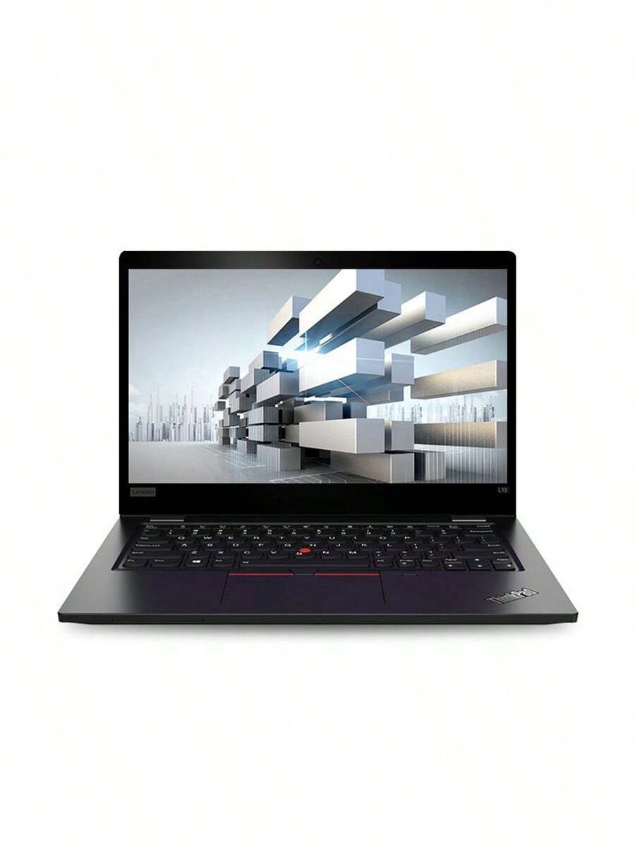 Lenovo Portátil usado, L13 i5-10210, 8 GB de RAM, 256 GB SSD, pantalla FHD de 13,3 pulgadas, procesador de ocho núcleos y ocho hilos, batería de 14 horas de duración, portátil empresarial delgado y liviano para trabajo de oficina, programación y estudiantes, color negro. - Negro - Ver 1