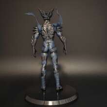 Starry Sky Hungry Wolf Anime Model Desktop Computer Case Peripheral Figurine - Multicolor - View 4