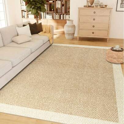 South Asian Style Geometric Pattern Rug, Suitable For Entryway, Game Room And Study Area, Comfortable Mat Designed For Gamers - Soft, Non-Slip, Machine Washable, Great For Living Room, Bedroom And Office
