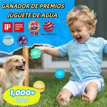 Globos de Agua Reusables Juego para Alberca Niños Diversión de Verano al Aire Libre Juguetes de Agua Pack de 6 - 1 - Ver 3