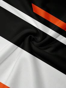 Áo Polo nam dáng casual, tay ngắn, in họa tiết sọc thể thao - Nhiều màu - Xem 4