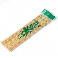 100pcs Disposable Bamboo Skewers - Assorted Lengths (5.91 Inch, 7.87 Inch, 9.84 Inch, 11.81 Inch, 13.78 Inch), Ideal For Outdoor Grilling, Perfect For Chicken Wings, Sausages And Meats, Essential For Outdoor BBQ | Natural Appearance | Material, Outdoor BBQ Accessories - Solid Color - View 5