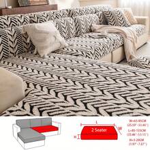 1件装优质绗缝沙发套，360°环绕式座垫套，可机洗，防褪色防掉毛，四季皆宜，保护沙发免受猫抓。 - 黑色 - 查看 13