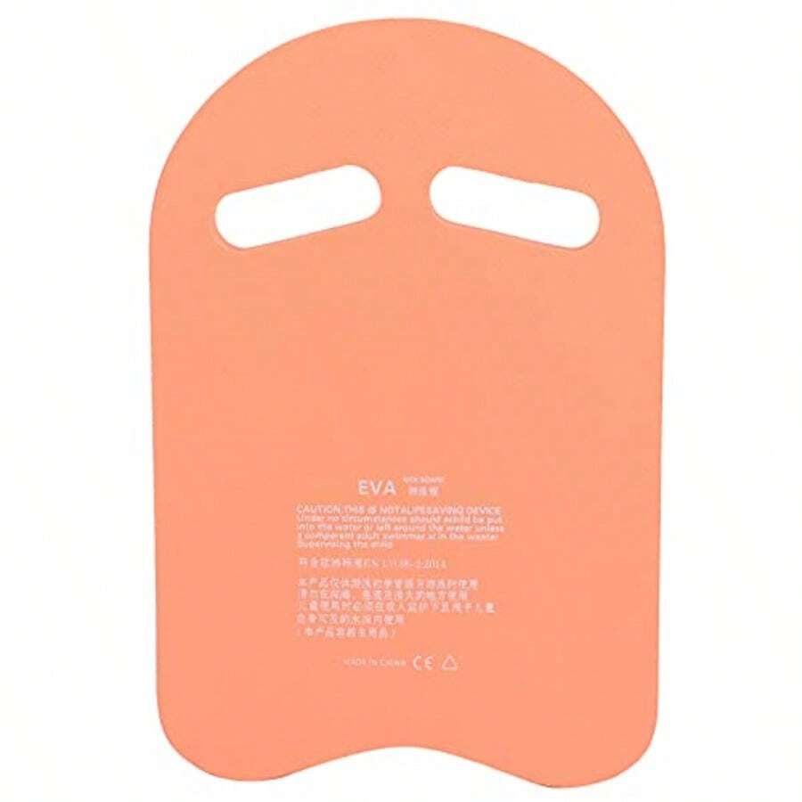 ASDF-Tabla de Natación Tabla de Flotador de EVA Ligera en Forma de U de Dos Agarres Tabla Flotante de Ayuda para Adultos Niños Entrenamiento en la Piscina naranja - Naranja - Ver 1