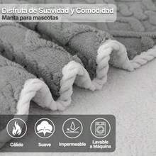 7C Cobija para Perro200x150  Manta Impermeable para Perros en Suave Cobija Franela - Protector Antifluidos para Sofá Cama y aje - Lavable para Razas Pequeñas Medianas y Grandes - gris claro150200 - Ver 2