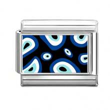 1件DIY照片模块化手链，饰有心形花朵元素，适合作为派对礼物送给朋友/情侣，适用于圣诞节、新年、万圣节、情人节等场合。设计精美，采用不锈钢材质，兼具实用性和时尚感，优雅的黑色风格，营造圣诞氛围，可用于圣诞装饰、派对穿搭、圣诞礼物、圣诞家居装饰、复古夏季风格、优雅服饰、万圣节配饰，也适合所有季节、学校、晚会、毕业典礼等场合佩戴。 - M293301 - 查看 19