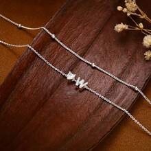 Women Anklets - Plata Y W - View 6