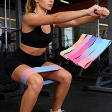 1pc Multi-Color Resistance Band, Suitable For Sports, Gym, Home Workout, Fitness Band, Resistance Band, Yoga Training, Strength Training - Multicolor - View 1