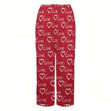 Couples Pajama Pants Matching Sets Holiday Pj Pants Cute Soft Pajama Pant Without Pockets Lounge Men/Women Romantic Valentine's Day Couple Style Loungewear  Trousers - Phụ nữ - Xem 6