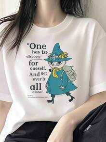 Women T-Shirts - White - View 6