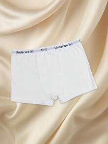 3pcs Men's Black All-Over Allover Print Boxer Briefs, Elastic Everyday Underwear - Black - View 4