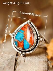 1 PC Fashion Ring For Women For Valentine's Day Gift Wedding Anniversary Party Jewelry - 1# - View 6