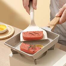 2 piezas Espátula ancha de silicona, espátula de cocina antiadherente resistente al calor, volteador suave para tortilla, panqueque y huevo, adecuado para pescado, galletas y utensilios de cocina - Multicolor - Ver 5