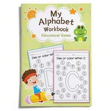 ABC Tracing & Writing Book – Uppercase/Lowercase Letter Practice, Stroke Guides And Repeating Writing Lines, Builds Letter Recognition And Early Literacy Skills - Alphabet Workbook - View 28