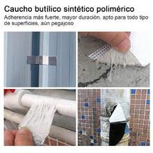 Cinta de Aluminio Butílico, Permanente para Reparación de RV, Ventanas, Silicona, Sellado de Goteras en Vidrios y Techos, Sellado de Botes y Tuberías (50mm x 10m),40814536 - Multicolor - Ver 6