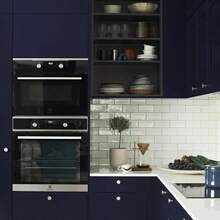 1 Cuộn Giấy Dán Tường Vinyl Mờ Màu Xanh Hải Quân Tự Dính, Dùng Để Trang Trí Phòng Khách, Bếp, Phòng Ngủ, Ký Túc, Làm Mới Nội Thất, Giấy Dán Tường Thẩm Mỹ - Phong Cách Hiện Đại, Giấy Dán Có Thể Tháo Rời - Xanh đậm - Xem 8